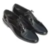 Black Leather Oxfords