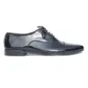 Black Leather Oxfords