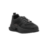 Black Casual Sneaker - Cross View