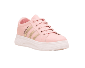 Classic Casual Sneaker Pink - Cross View