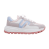 Gray & Blush Blossom Girls' Everyday Sneakers - Right view