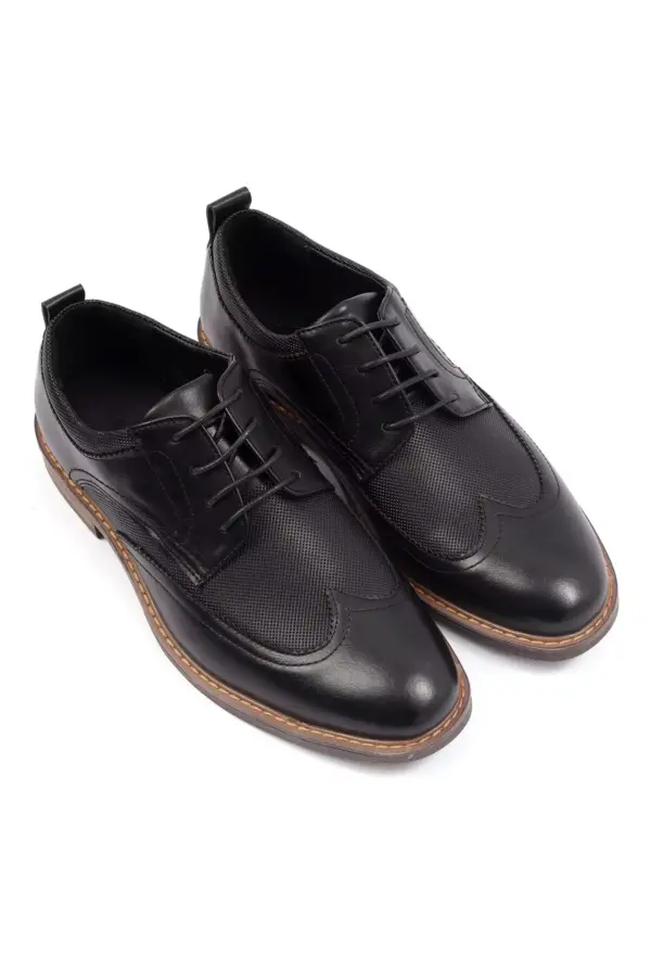 derby shoes - black