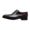 Formal Oxford Shoes - Dark Brown - Left sided view